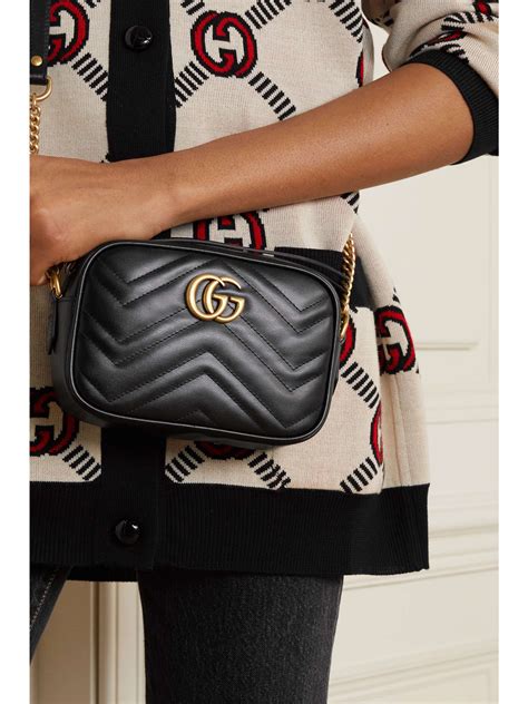 gucci marmont mini camera bag white|gg marmont small shoulder bag.